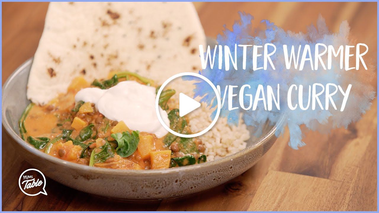 Winter vegan curry