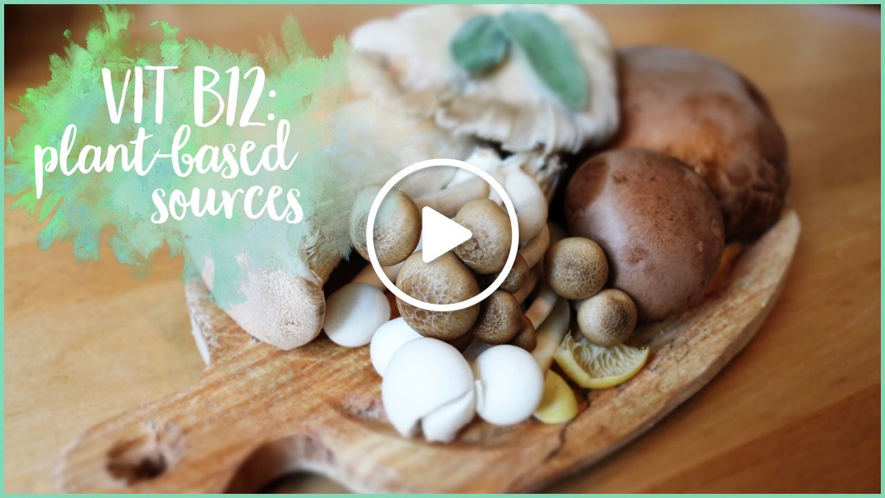 Plant-based vitamin B12 food & sources