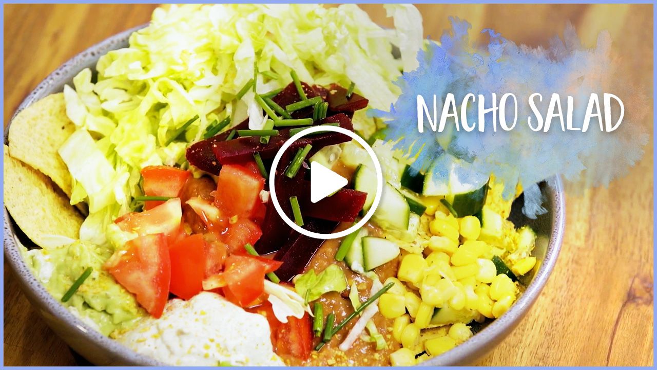 Quick healthy nacho salad