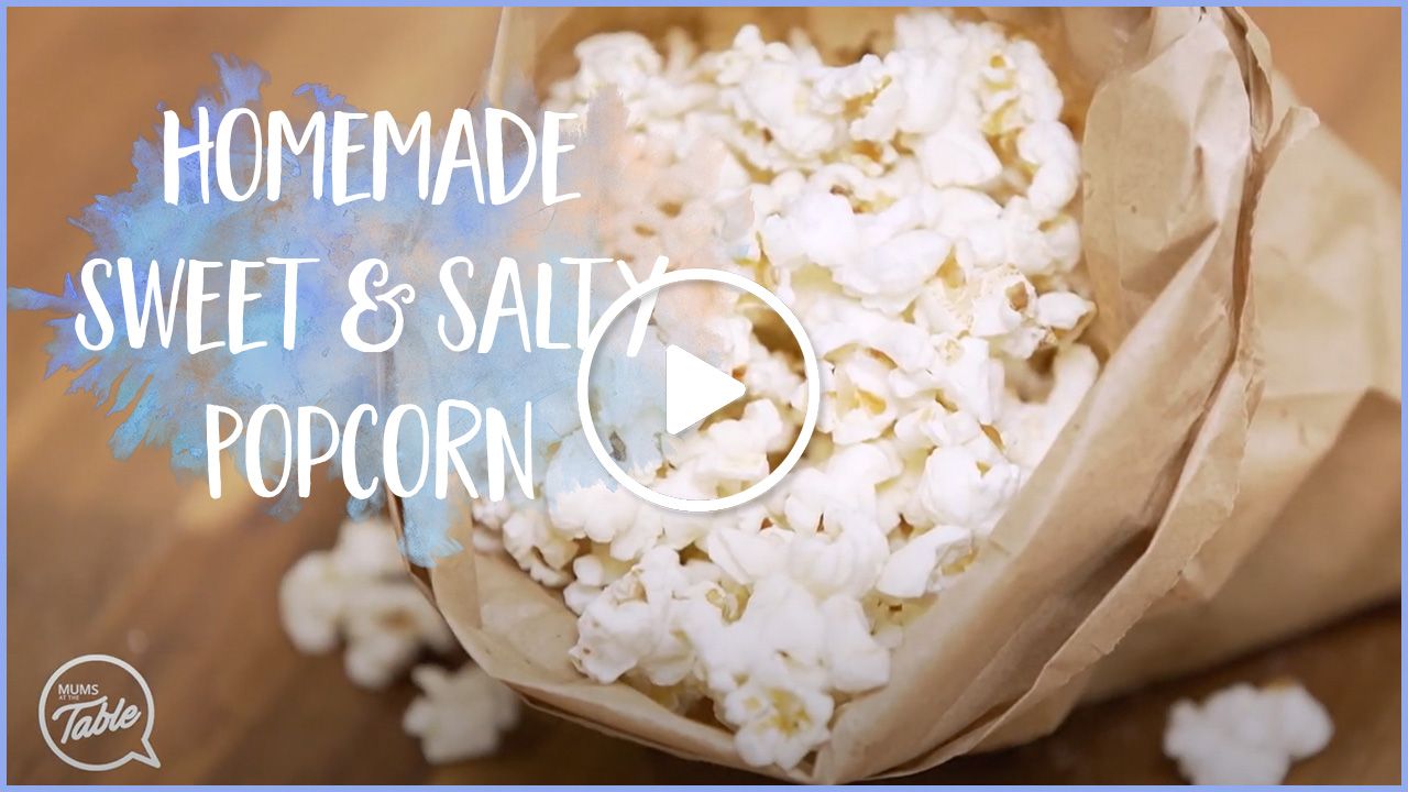 Sweet and salty popcorn