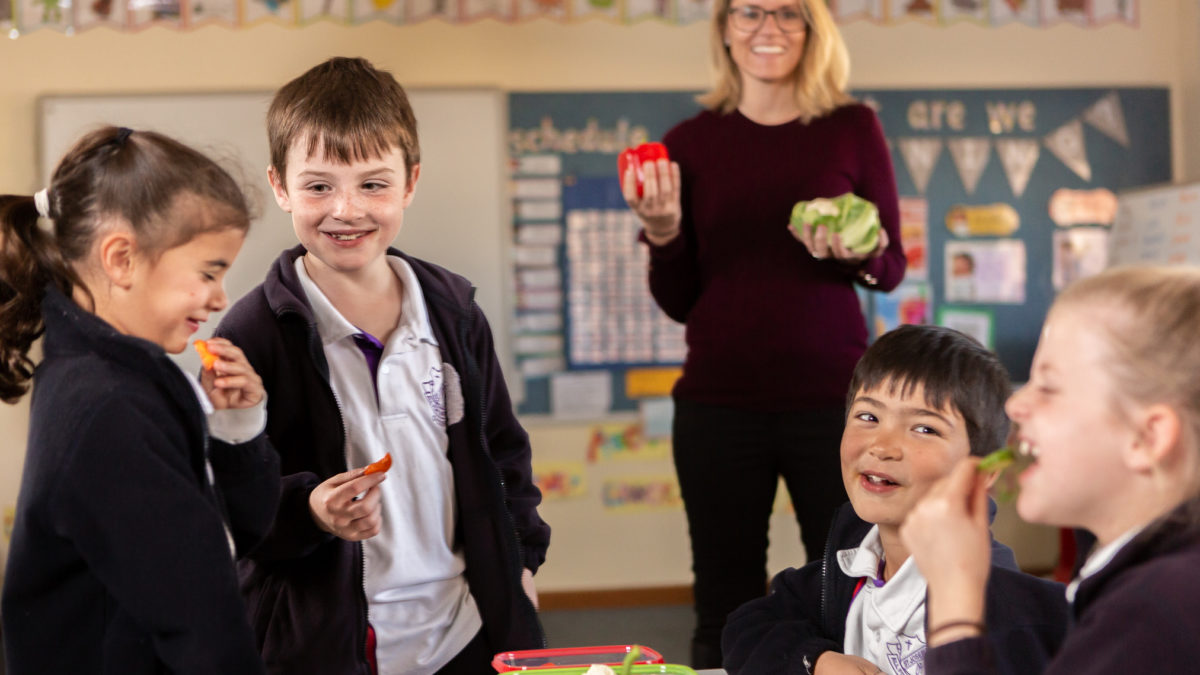 New free program encourages primary school kids to eat more veggies