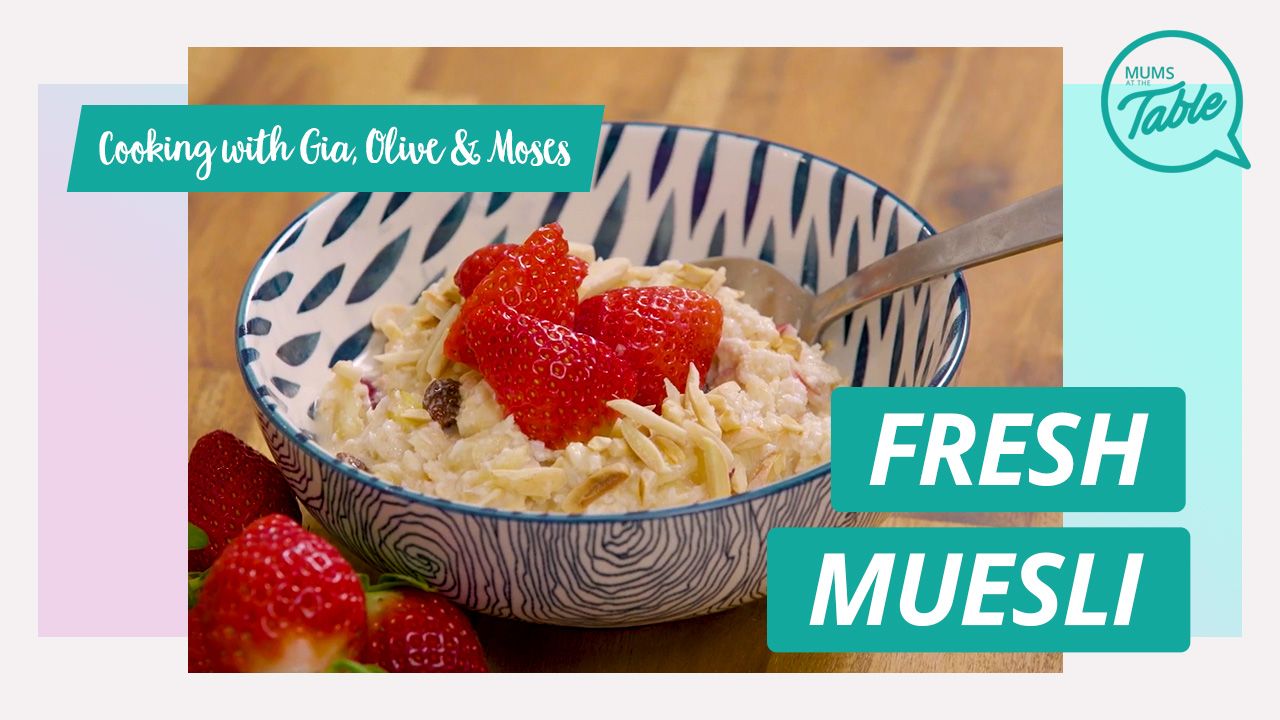 Easy healthy homemade muesli — Cooking with Gia and Olive