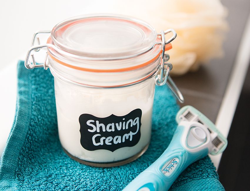 DIY shaving cream recipe