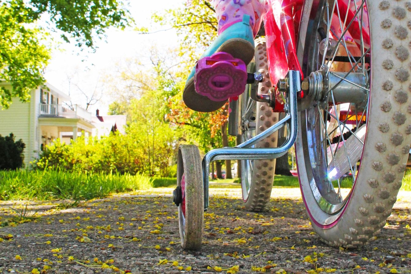 Teaching your child to ride a bike? Start here