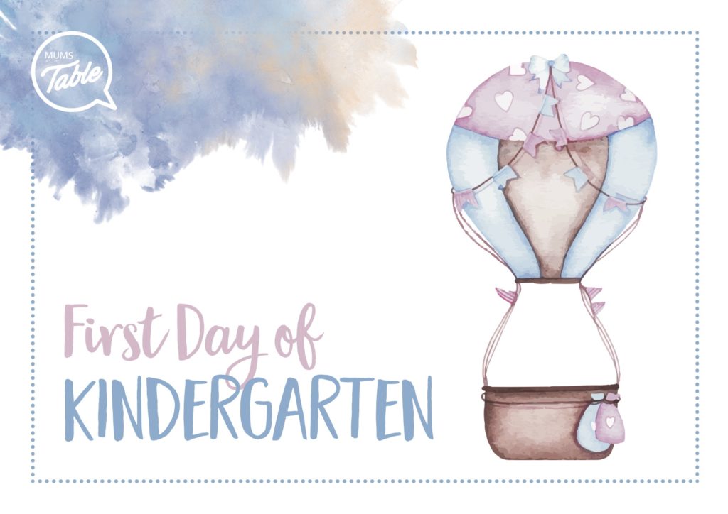 First Day of Kindergarten - Landscape