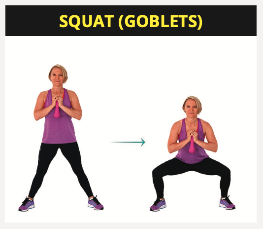 Squat - pregnancy exercises