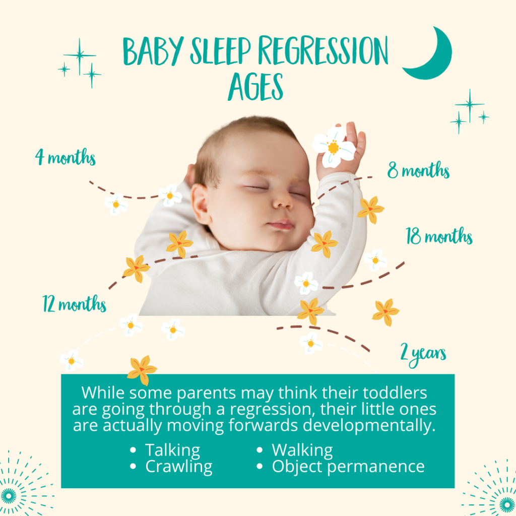 Sleep regression ages How to approach them like a pro Mums At The Table