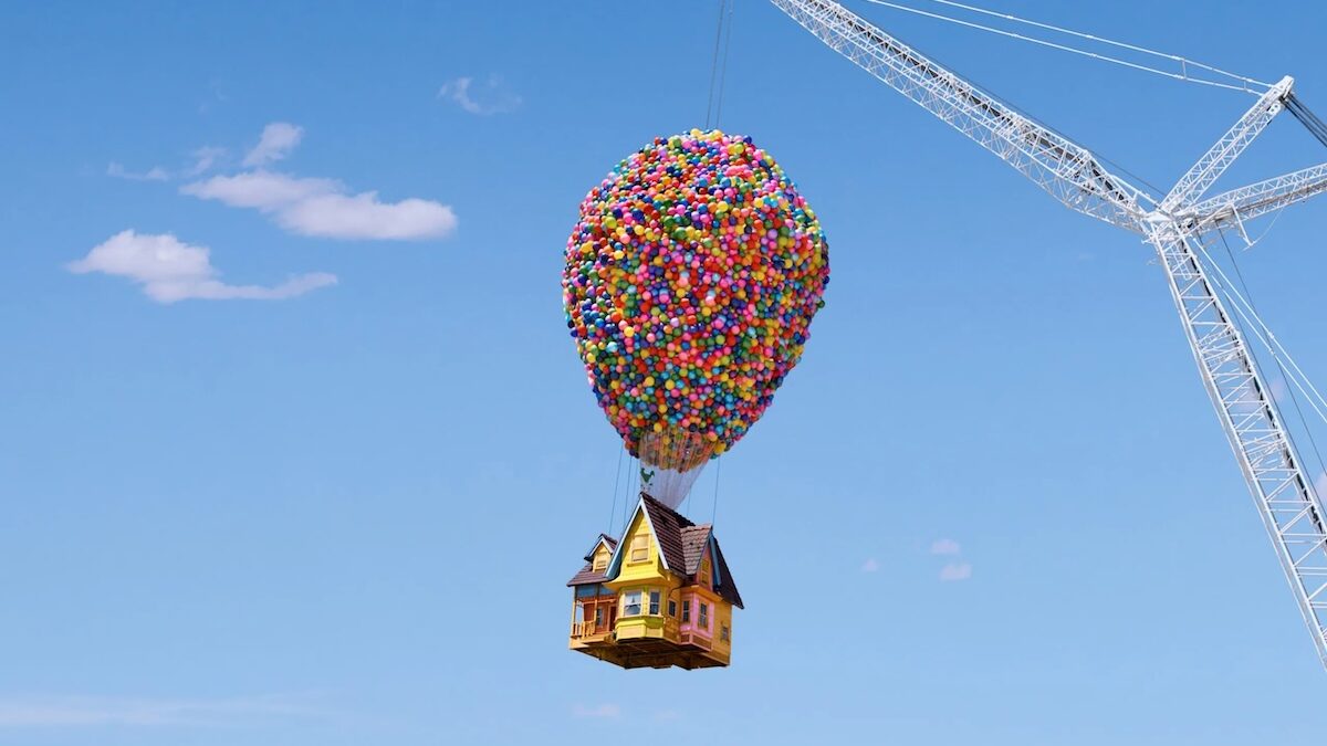 Up house recreated in real life