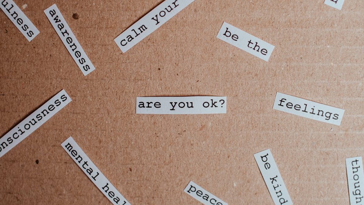 It’s OK to not be OK