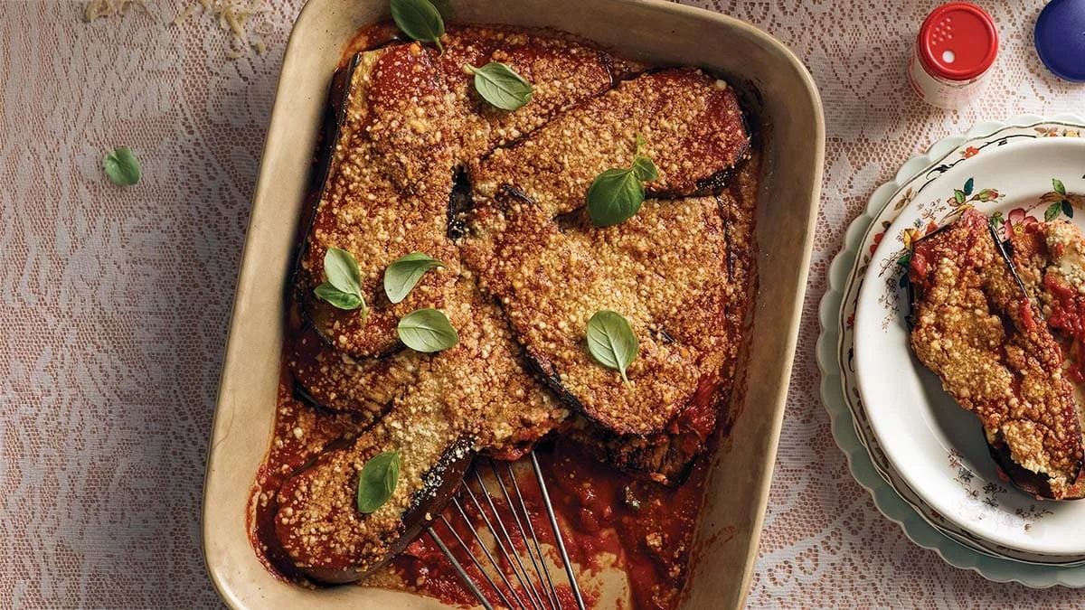 Eggplant parmigiana
