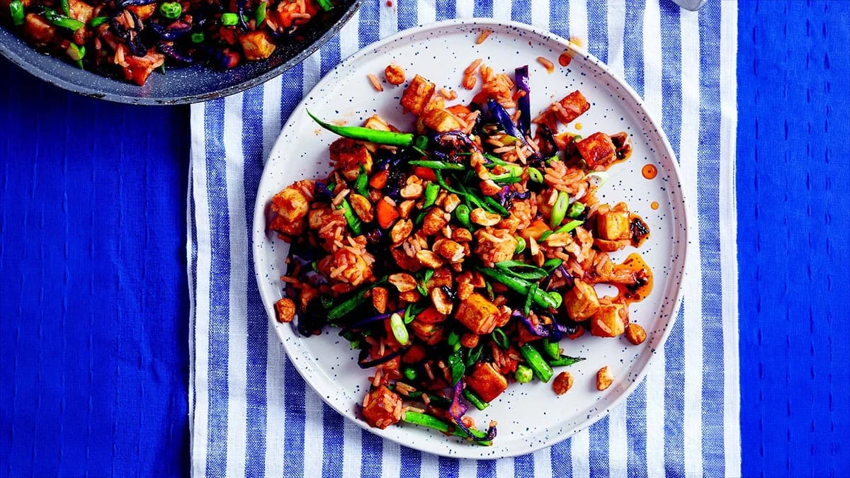 Quick and easy fried rice