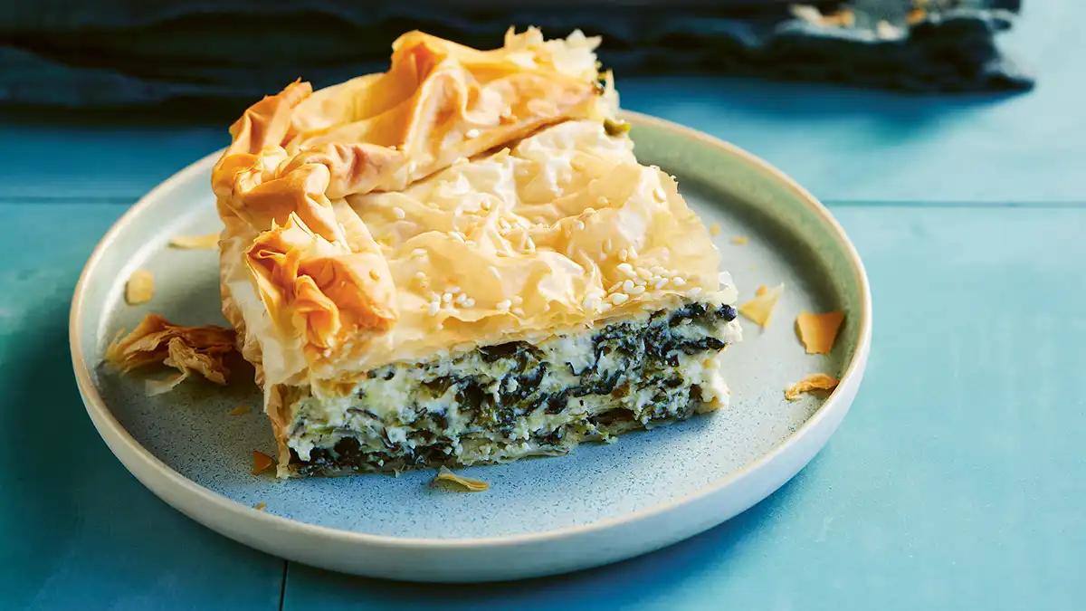 Spanakopita (Greek spinach pie)